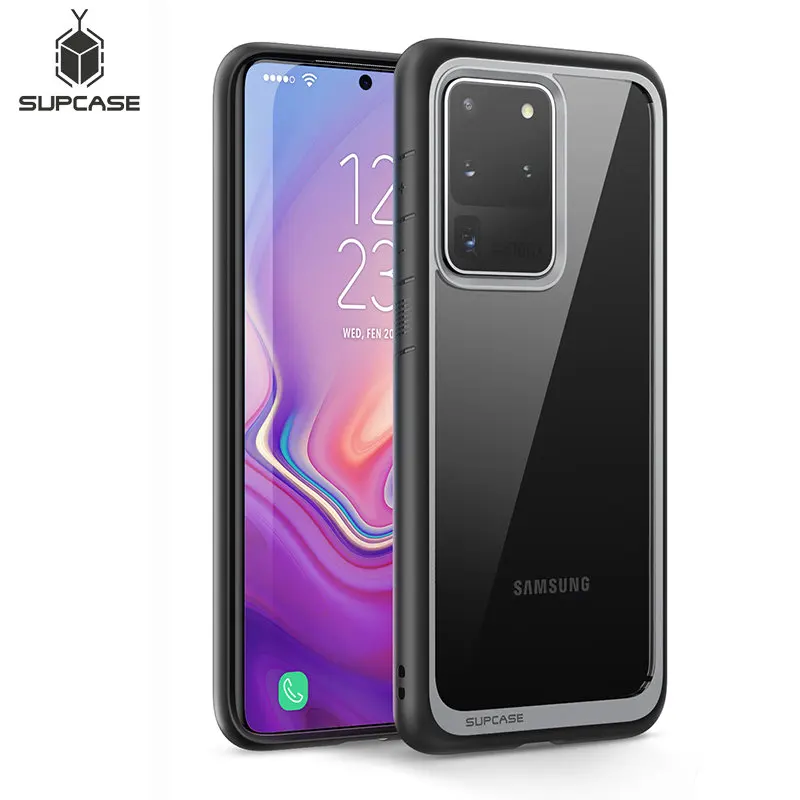

Чехол SUPCASE для Samsung Galaxy S20 Ultra/S20 Ultra 5G (2020) UB Style Premium Гибридный бампер из ТПУ защитный прозрачный чехол из поликарбоната