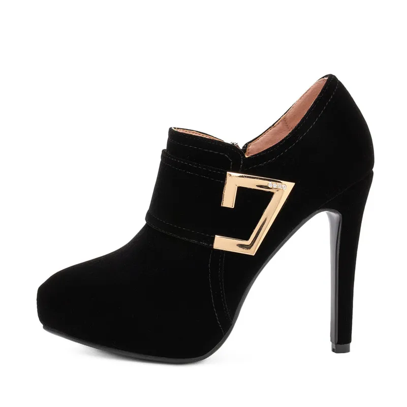 Meotina/женские туфли лодочки на высоком каблуке вечерние тонком и платформе молнии