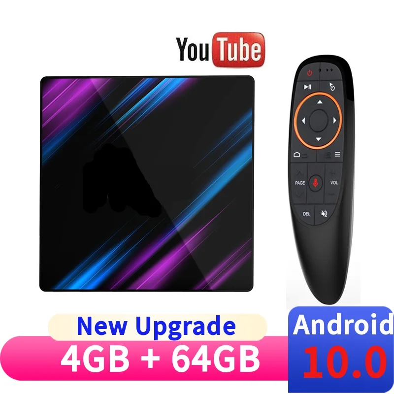 

2020 H96 MAX Smart TV Box Android 10.0 RK3318 4GB 32/64GB 4K 2.4/5G WiFi Media Player Google Voice Youtube Set Top BOX