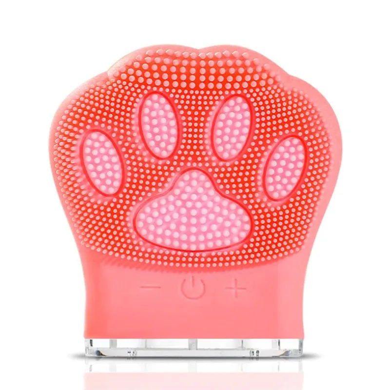

2019 Cat Claw Shape Silicone Facial Cleansing Brush Cleaning Shrinking Pores Face Washing Brush Facial Cleansing Instrument