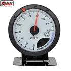 Дракон 60 мм шагового двигателя авто Ext измеритель температуры выхлопного газа Температура Автомобильный датчик с белым и красным Подсветка Бесплатная доставка