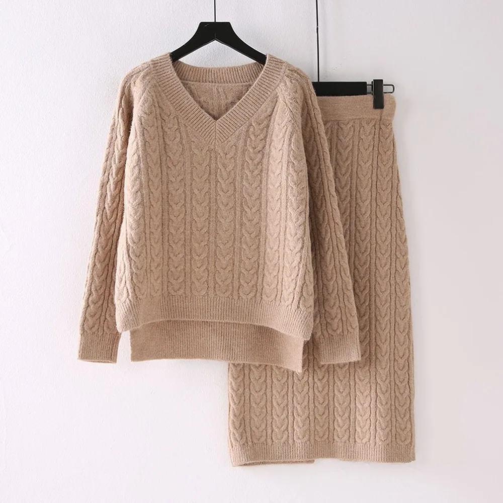 Сетчатое красное меховое платье костюм из двух частей для женщин 2019 новый стиль