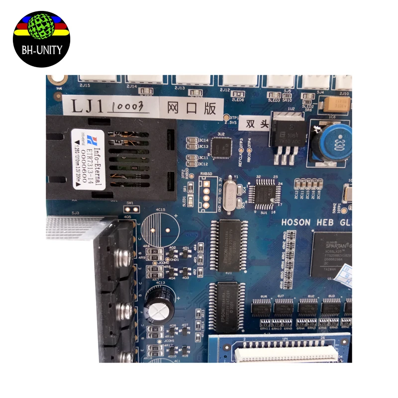 Printer Upgrade Board Hoson XP600 Double Head UV Board Kit DX10 DX11 Mainboard Headboard Set for UV Flatbed Machine