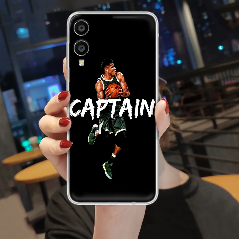 

Giannis Antetokounmpo Alphabet Phone Case hull For HUAWEI honor nova v 5 7 8 9 10 20 30 C A X Lite Pro transparent coque luxury