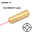 Тактическая красная лазерная установка 380ACP Красная точка лазерный картридж для винтовки латунный Коллиматорный прицел аксессуары для охоты стрельбы