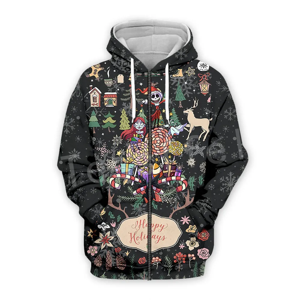 just picture Tessffel спортивный костюм с забавным животным веселым Рождеством SantaClaus красочные повседневные 3DPrint молнии/толстовки/Толстовка/куртка/для мужчин и женщин s6 - Цвет: just picture