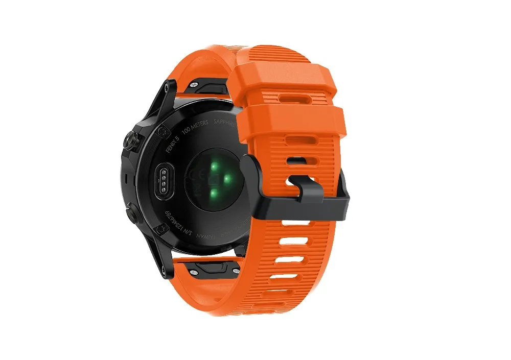 26 22 20 мм ремешок для часов для Garmin Fenix 5X5 5S 3 3HR 6 6X6 S gps часы Quick Release strip Forerunner 945/935 наручных полос