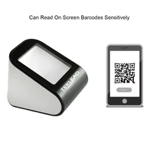 QR code scanner for Mobile phone E-ticket 1D 2D barcode reader Wired USB Simple design