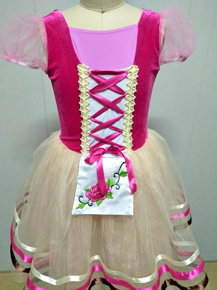 Новая балетная танцевальная юбка-пачка платье с фатиновой юбкой Gisele одежда для