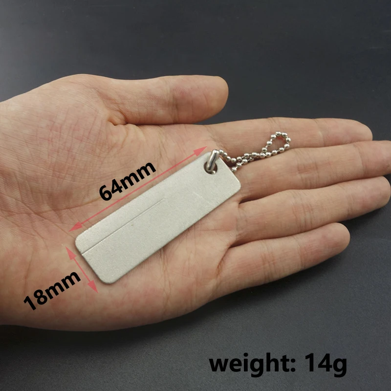 1 шт. портативный рыболовный крючок шлифовальный мини тонкий алмазный нож