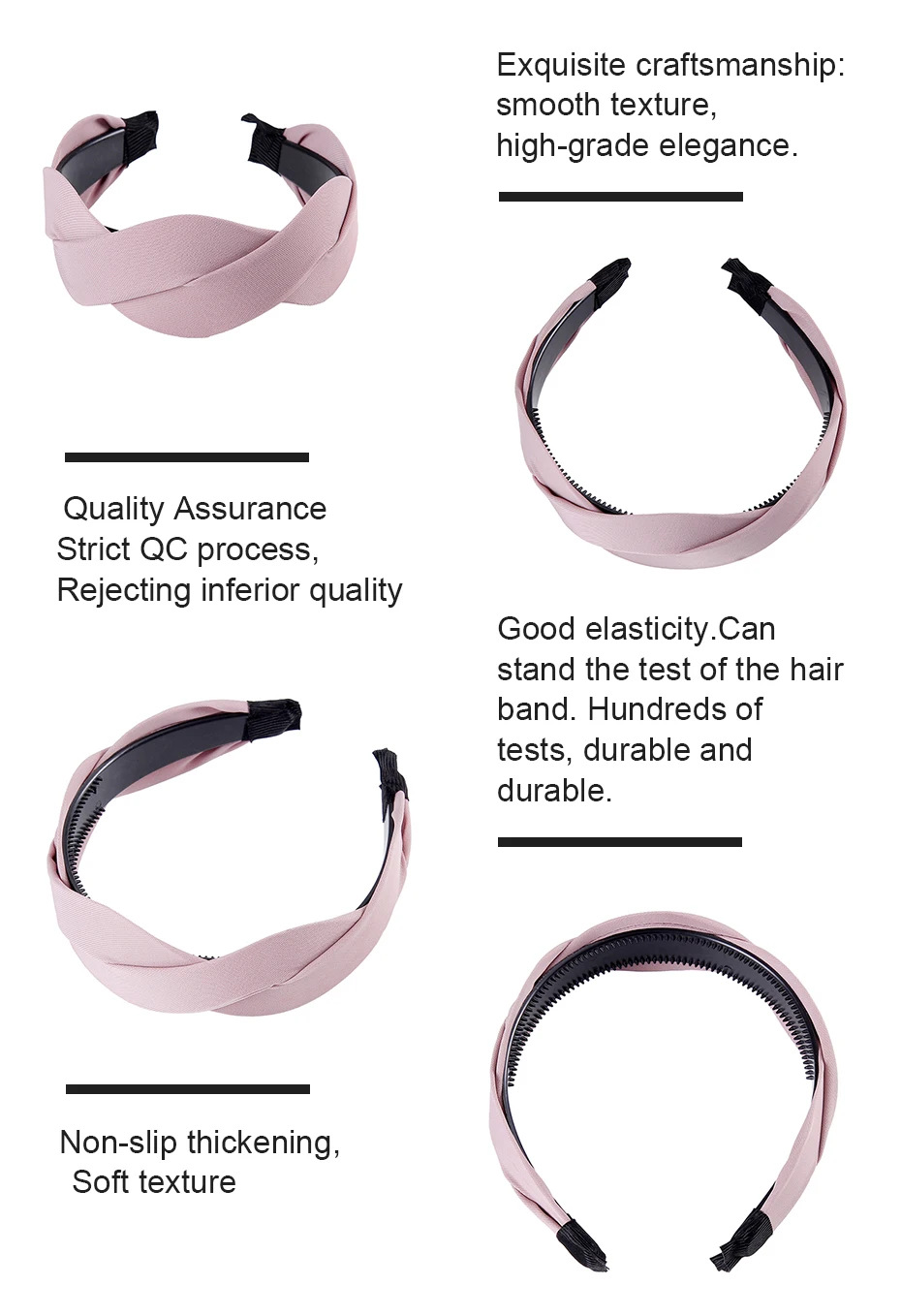 LEVAO Serpentine Winding Cross Headband Vintage Hairbands Bezel Turban Women Girls Hair Accessories Hair Hoop Headwear Fashion
