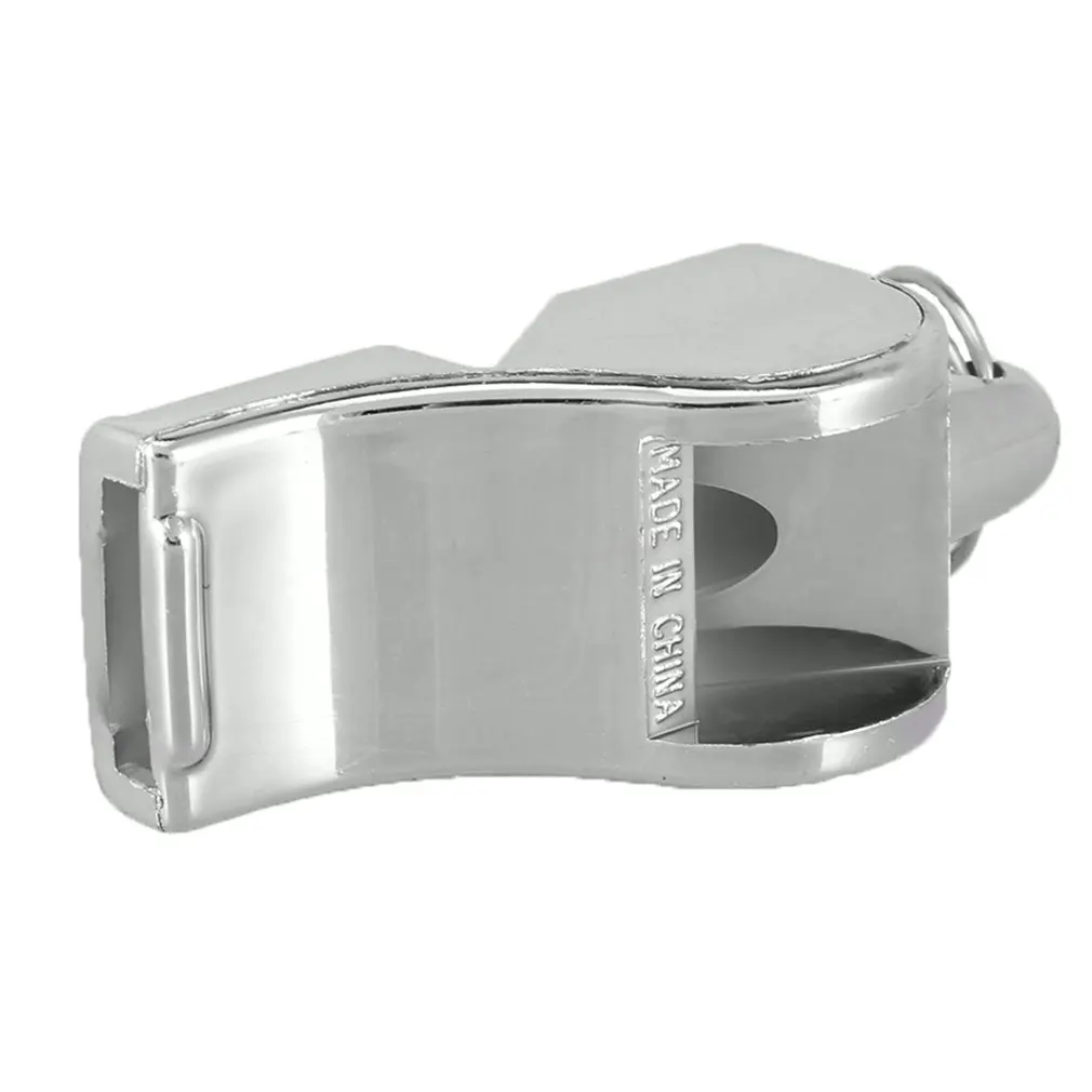 

Металлический Свисток из нержавеющей стали, очень громкий шнурок для школы, спорта, футбола, баскетбола, защитные шнурки Lifeguard