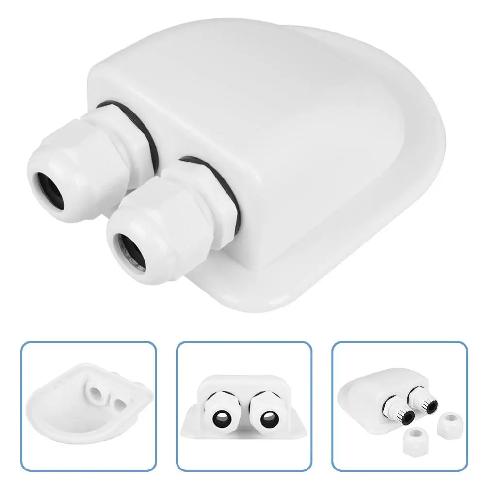 Двойная входная Сальниковая Коробка солнечная панель крыша вход кабель для дома