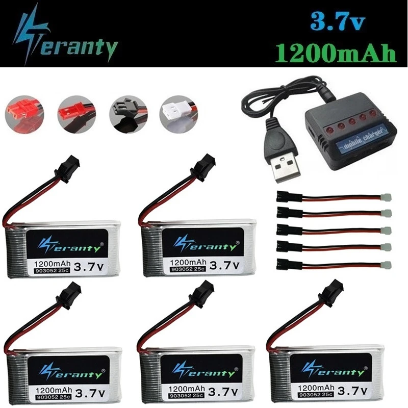 Аккумуляторная батарея SM Plug 3 7 в 1200 мАч для X5 X5C X5SW X5SC X5S 1 M18 H5P 903052 литий полимерный