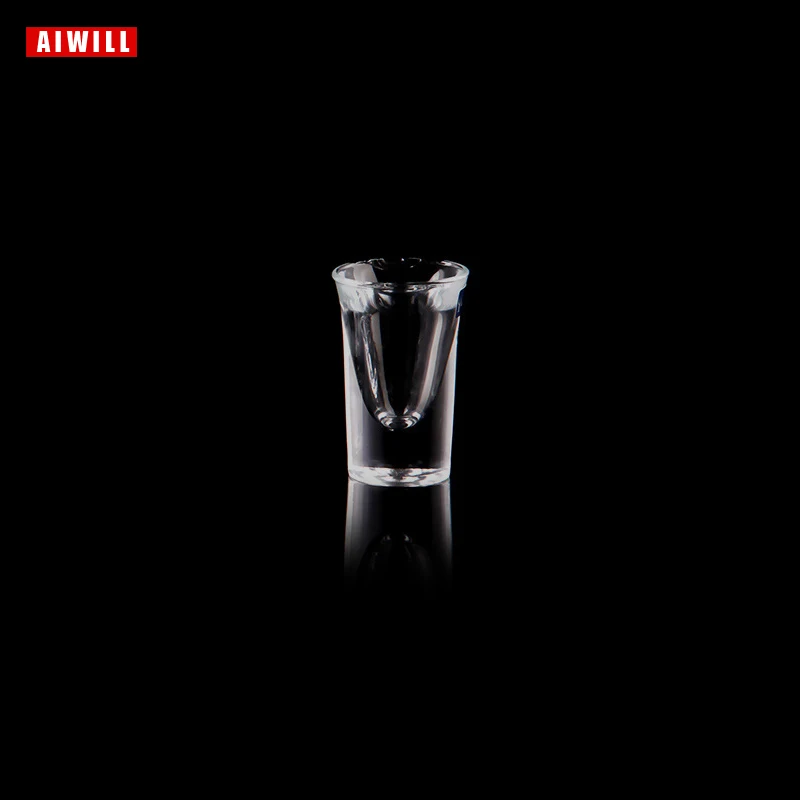 AIWILL хрустальный бокал из бутика с толстой подошвой для вина выстрела Бесплатная
