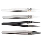 13,2 см5,2 дюйма высококачественный термостойкий керамический пинцет с наконечниками из нержавеющей стали