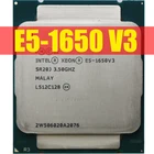 Процессор Intel Xeon E5 1650 V3, 3,5 ГГц, 6-ядерный, 15 Мб кэш-памяти, LGA2011-3 ЦПУ E5 1650-V3