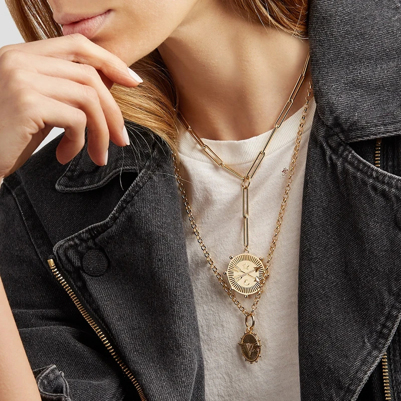 Лучший друг vsco девушка collares de moda цепочка культивированный настоящий натуральный жемчуг пресноводный жемчуг кулон бритва ожерелье для женщин
