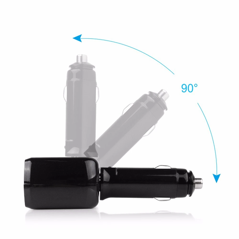 Автомобильный Универсальный 2 способа автомобильный прикуриватель двойной USB