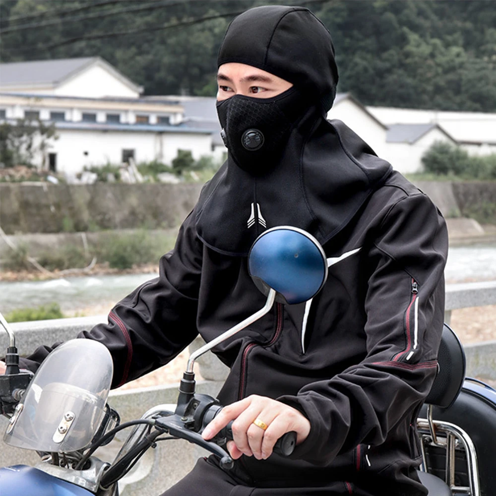 Популярная новая зимняя термальная Флисовая Балаклава маска для лица теплая