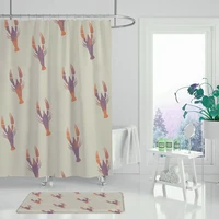 waterproof shower curtain green scene bathroom curtain high quality bathroom purely for the bathroom of home decorations or c