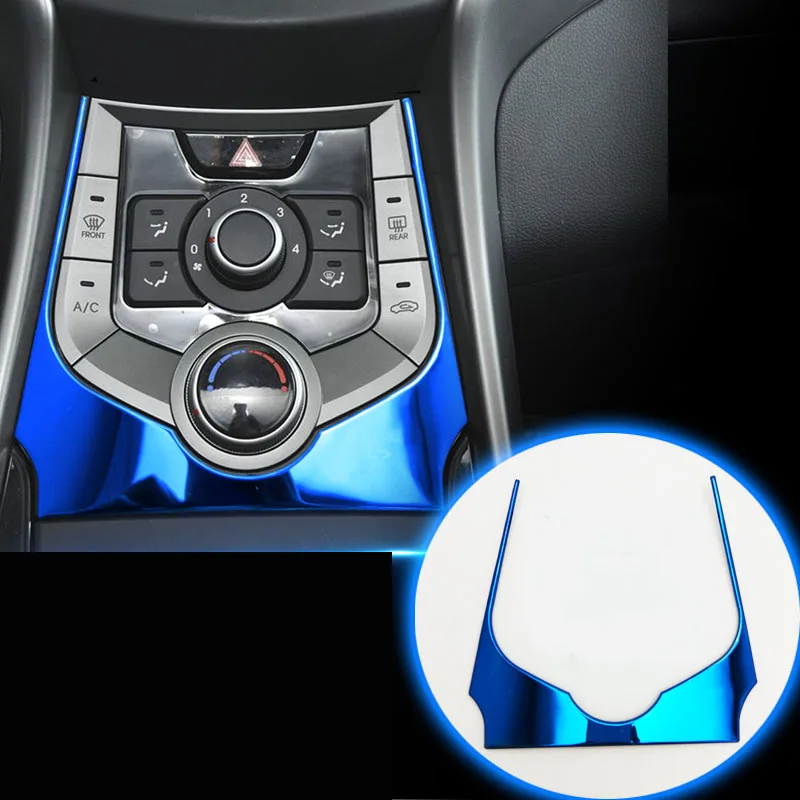 Автомобильная Центральная ручка управления из нержавеющей стали крышка отделка