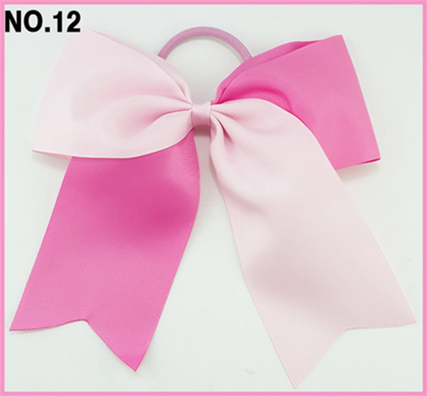 20PCS NEW  Handmade Bulk Custom Ponytail Holder Cheer Hair Bow for Cheerleading