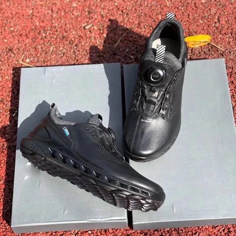 

New Golf Shoes Brand Comfort Wide Golf Walking Sneakers Men Professional Sport Shoes Grand Training Shoes Spikeless Leather Golf