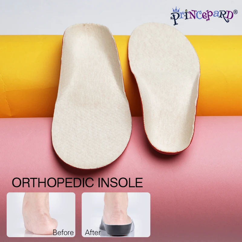 

Princepard Children's Orthopedic Insoles Flat Feet Flat Foot Arch Support Shoe Pads Orthopedic Shoes Insoles Inserts