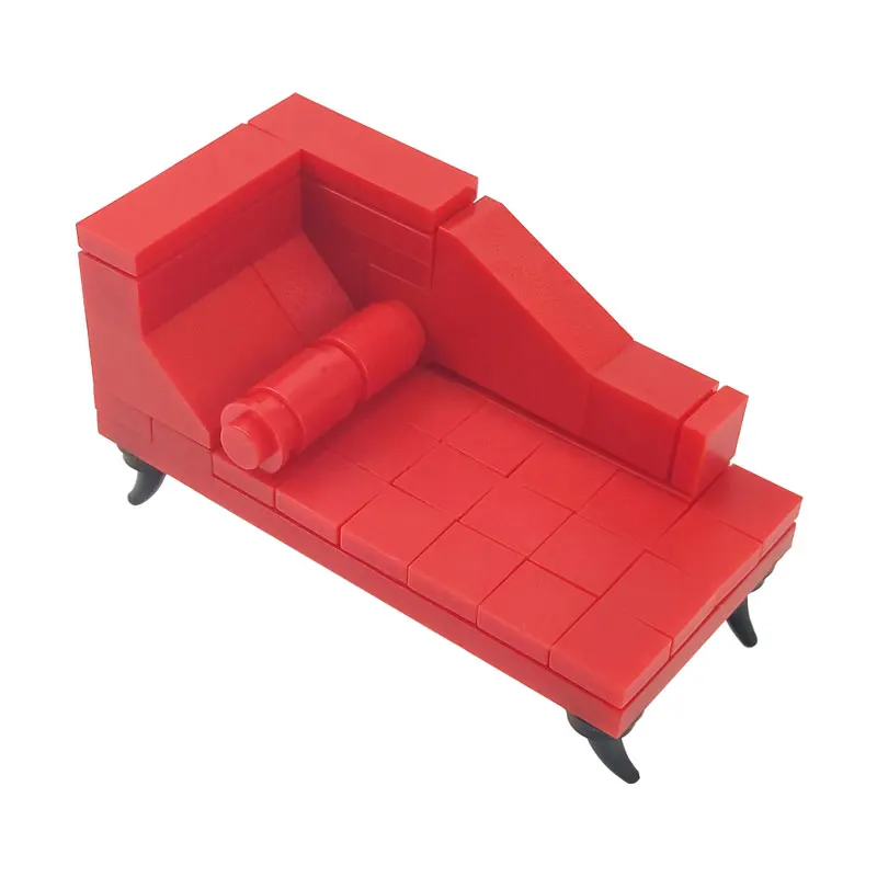 Конструктор блокирующий город мебель шезлонг MOC игрушки для детей сборные блоки