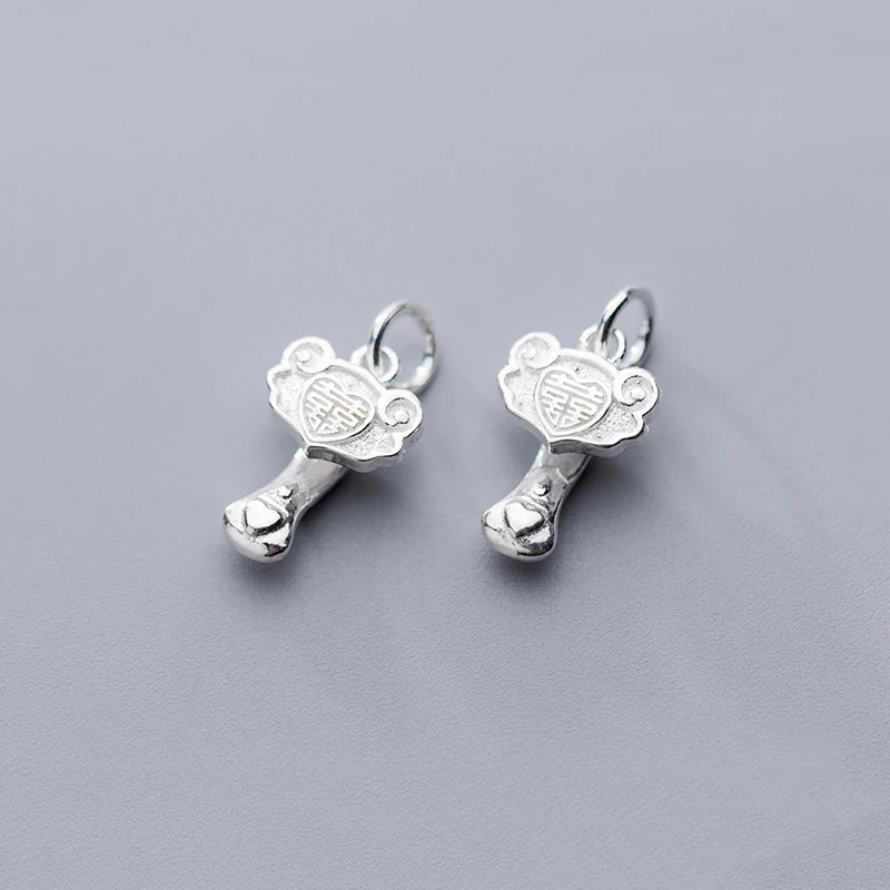 MEETSOFT ожерелье из серебра 100% пробы в ретро-стиле | Украшения и аксессуары