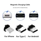 Магнитный Кабельный штекер подходит для адаптера USBC TypeIphone, мини-штекера Android для быстрой зарядки USB-кабеля