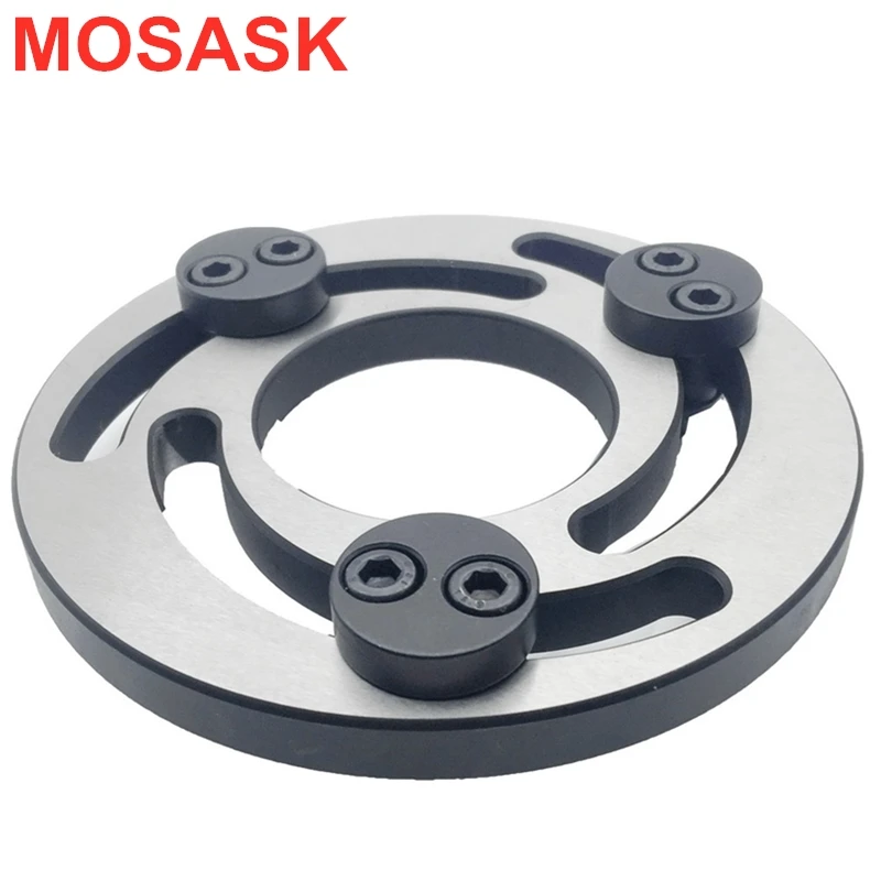 Mocask 5 6 8 10 дюймов токарный станок с ЧПУ ПАТРОН центр поворота держатели режущих инструментов Регулируемые мягкие челюсти расточные кольца