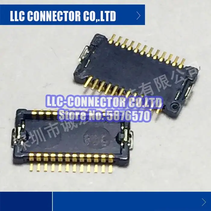 

20 pcs/lot AXK8L24125BG legs width:0.4MM 24IN Board to board connector 100% New and Original