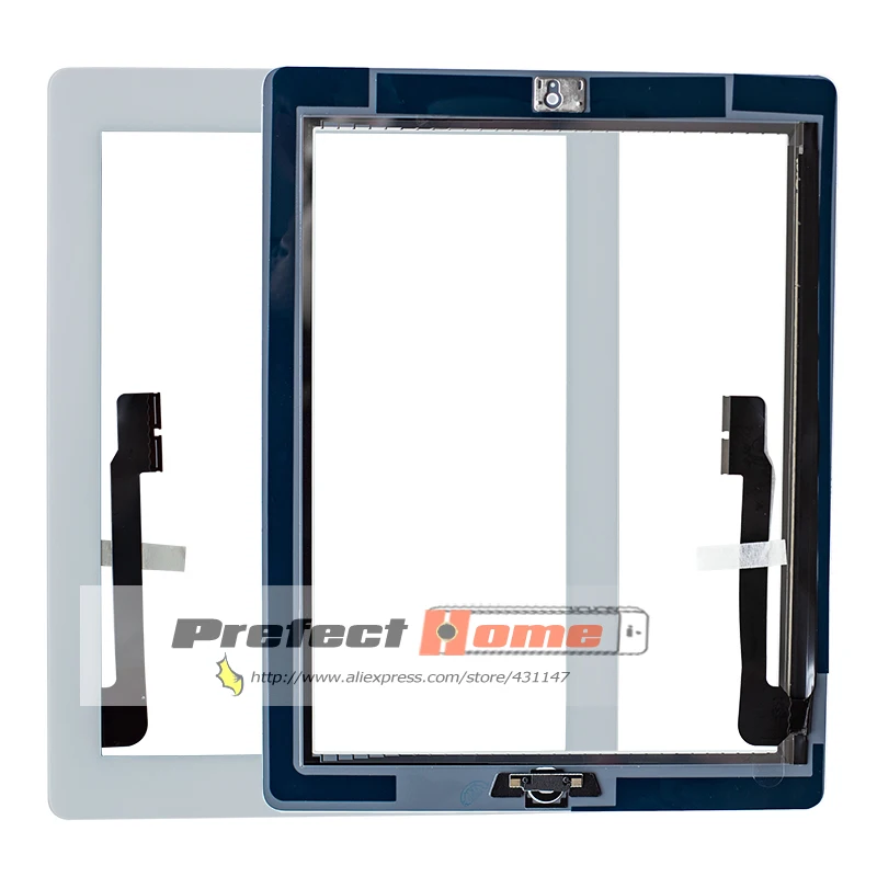 20 шт./лот для iPad 3 сенсорный экран стекло дигитайзер в сборе A1416 A1403 A1430 Бесплатная
