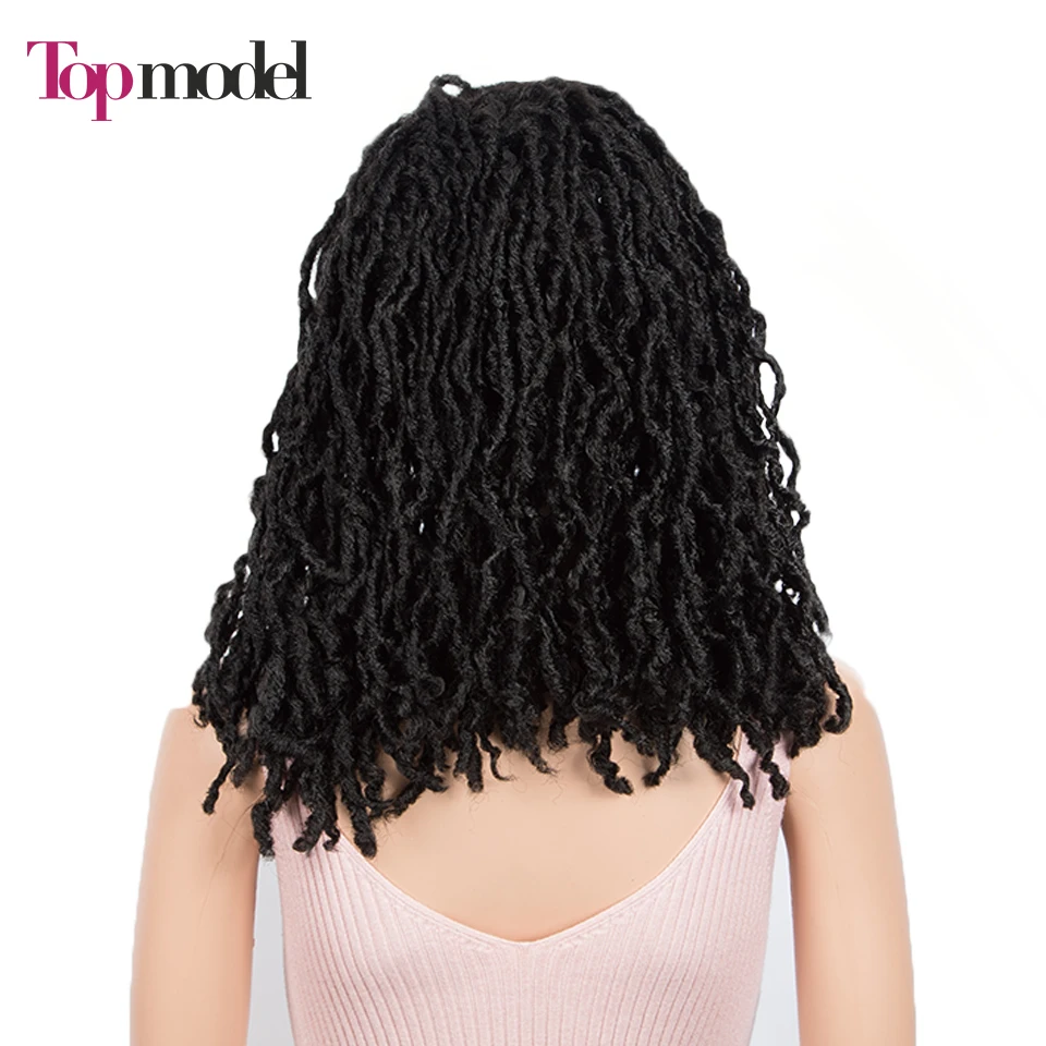 Лучшая модель вязаных косичек парик для черных женщин вязаный крючком вязаные