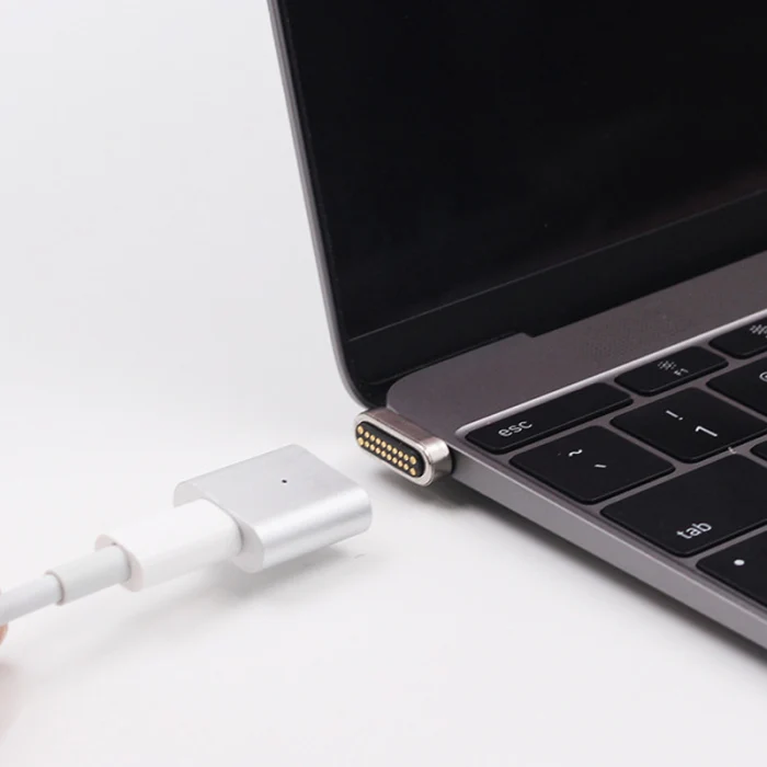 20 контактов магнитный USB C адаптер 4K 100W быстрая зарядка для Macbook Pro Pixelbook-Drop