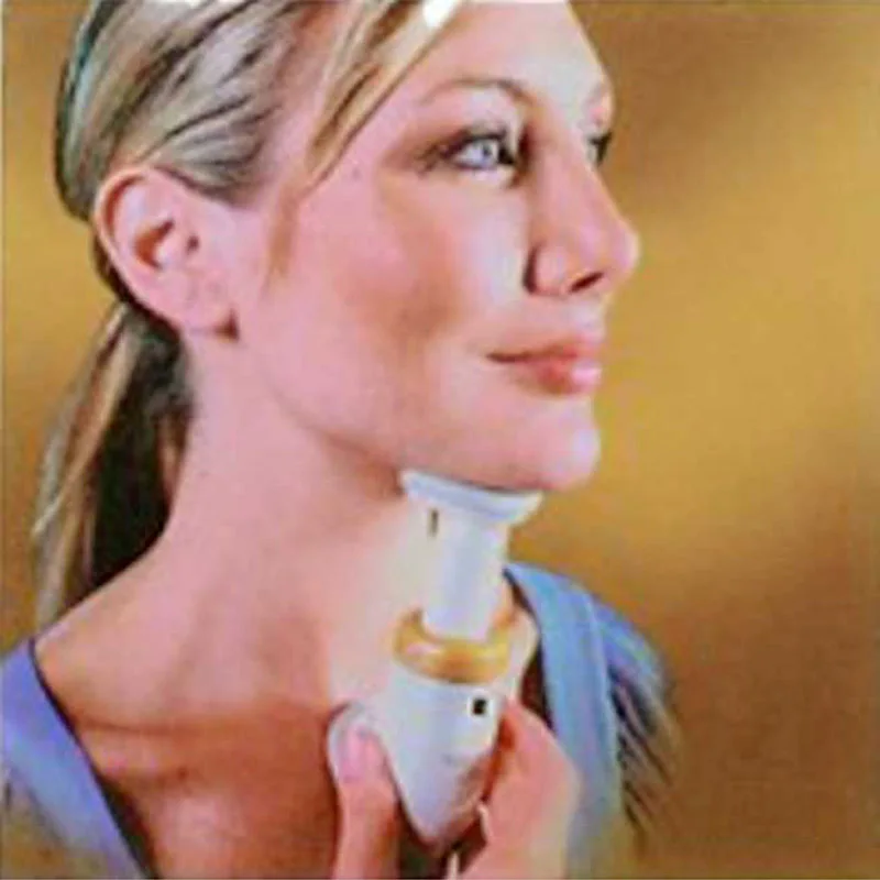 Портативный тренажер для линии шеи и массажер тонкого подбородка роликовый