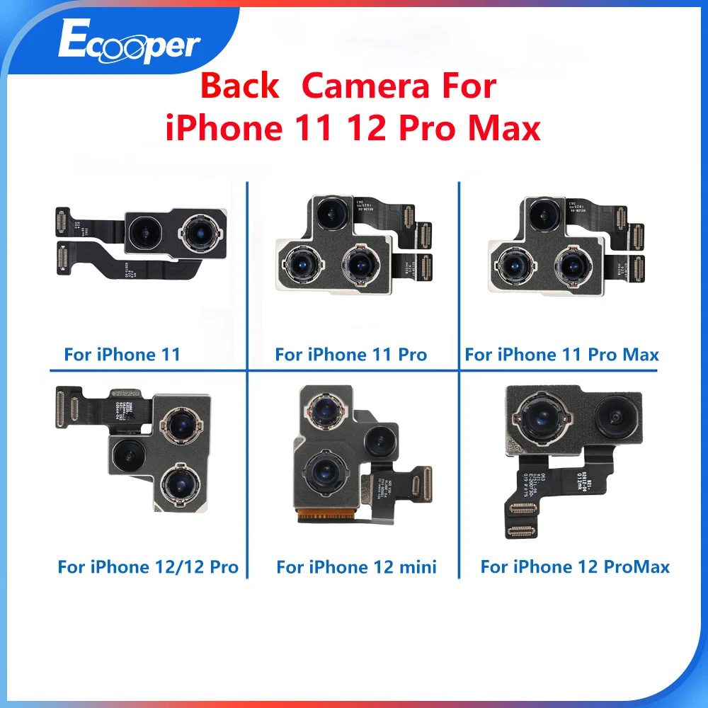 

Для iPhone 11 11 Pro Max 12 12 Pro Max 100% протестированная OEM задняя камера с модулем вспышки гибкий кабель датчика