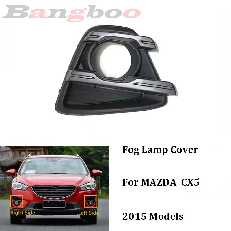 

Car Front Bumper Grille Fog Light Cover For Mazda CX5 CX-5 2015