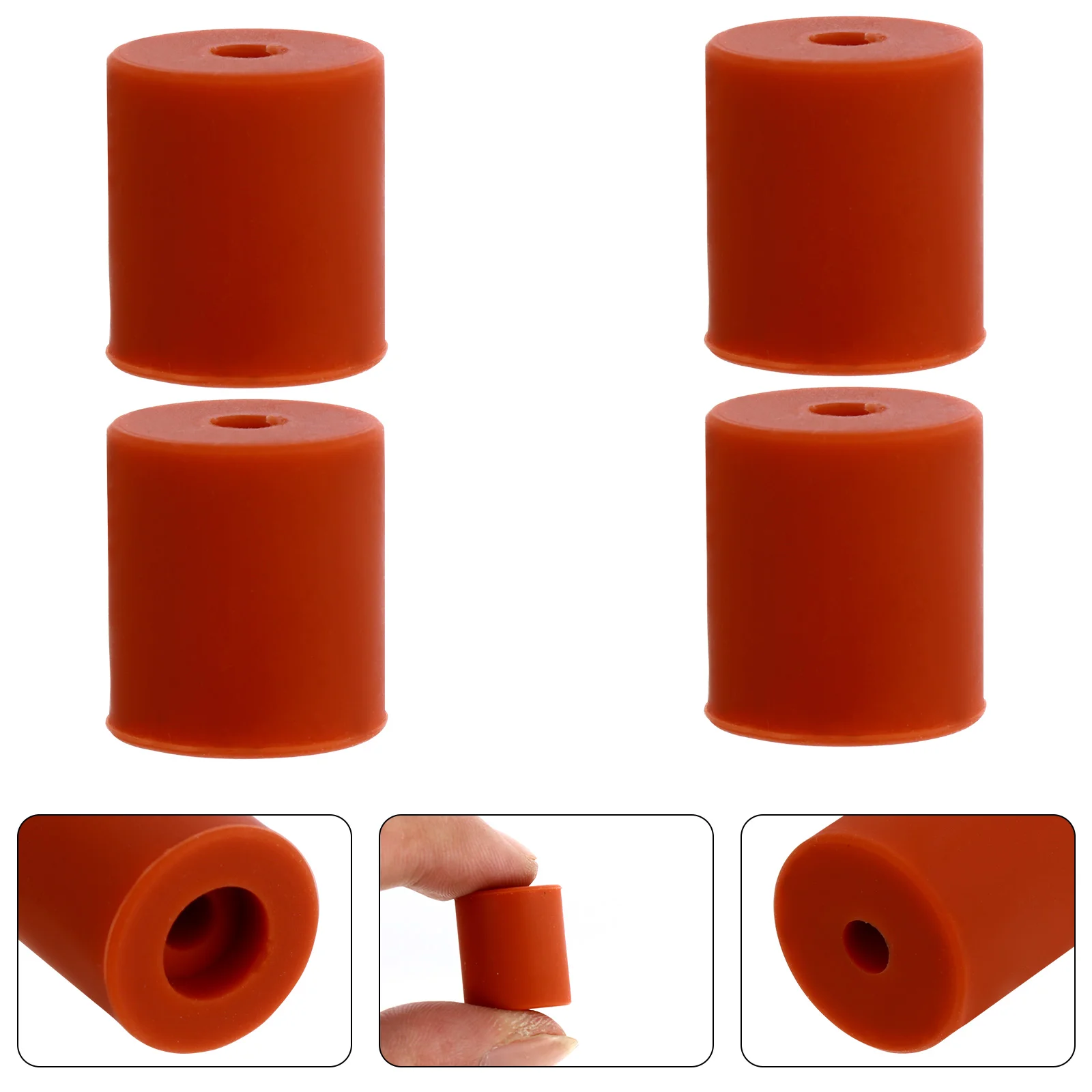 

1 set of 3D Printer Heat Bed Silicone Leveling Bed Mounts Column
