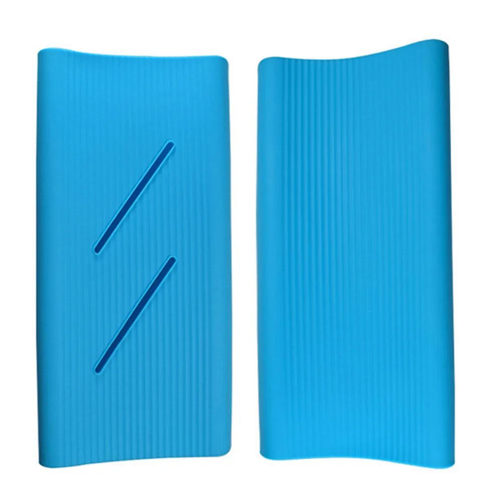 Мягкий резиновый силиконовый гелевый защитный чехол Besegad для Xiaomi Xiao Mi Power Bank 2C 20000