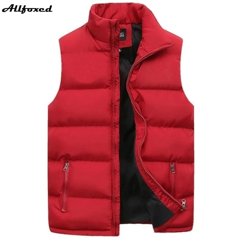 

Men Jacket Sleeveless Vest Autumn And Winter Jackets Warm Down Vests Casual Coats Male Slim Soft Vest Men Waistcoat Zipper Coat