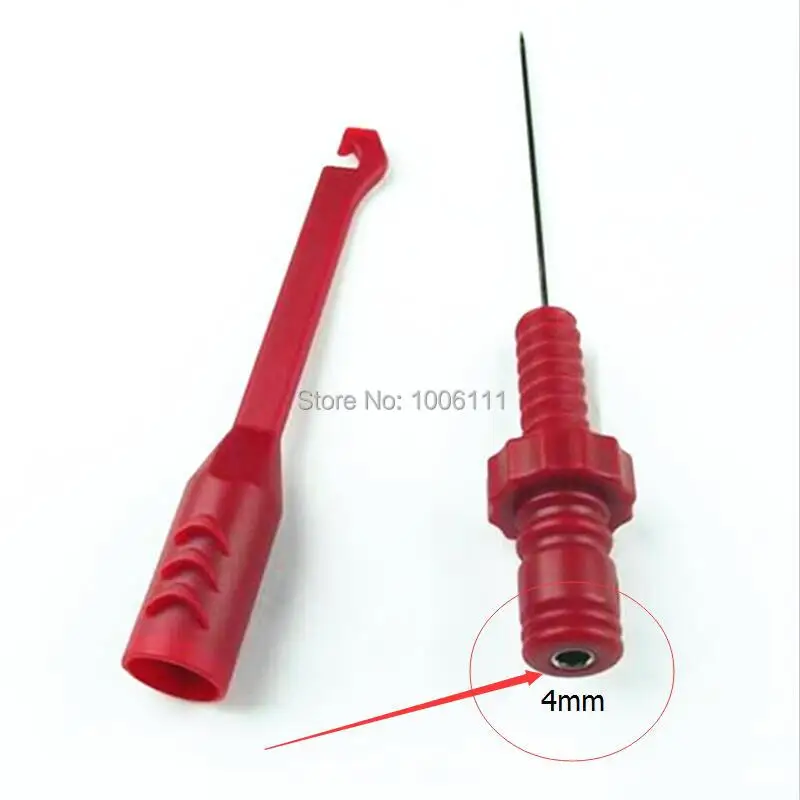 Зажим для пирсинга 4 шт. мм банановое сиденье прочный изоляционный Пробивной зонд