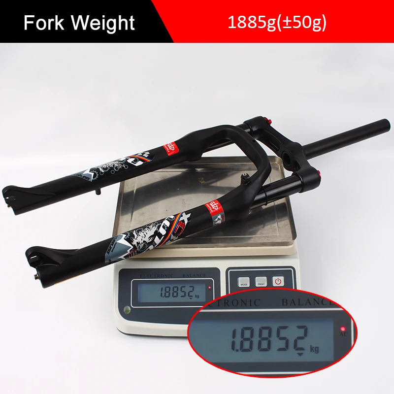 26 &quotВелосипедная вилка с фиксацией толстого велосипеда пневматическая подвеска