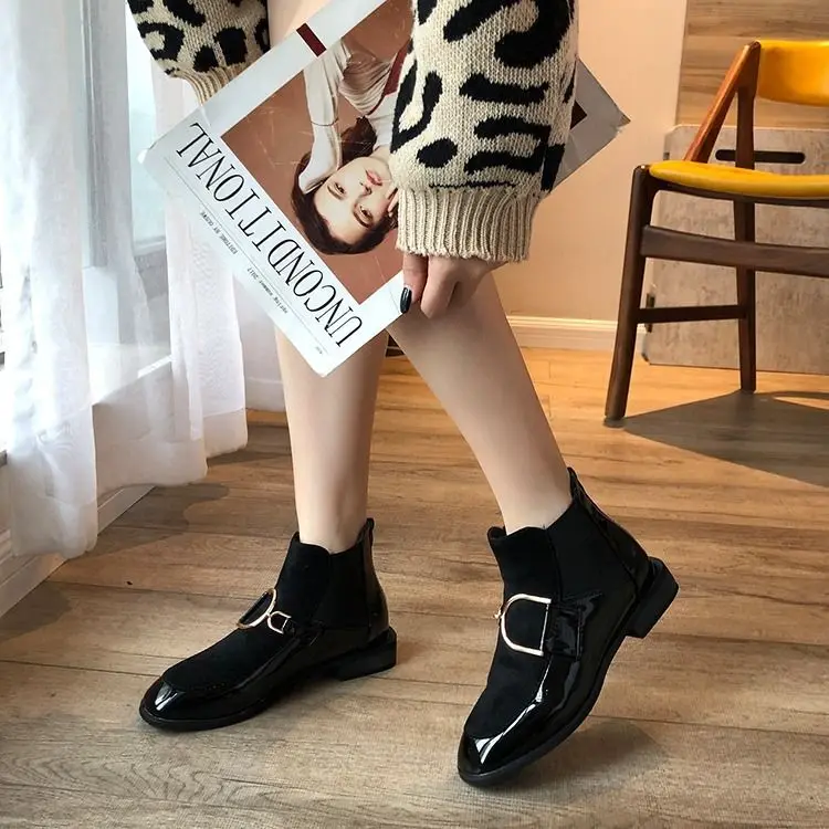 Женские модные замшевые удобные ботинки Cresfimix на шнуровке высоком каблуке