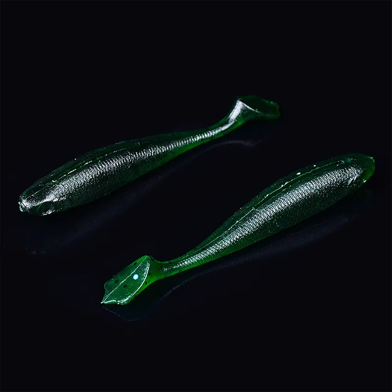 JACKFISH, 10 шт./лот, мягкие приманки, 7 см/2 г, 10 см/6 г, ручная работа, Т-образный хвост, запах соли, силиконовая приманка в виде мухи, вобберы для ловли карпа, приманки, рыболовные снасти