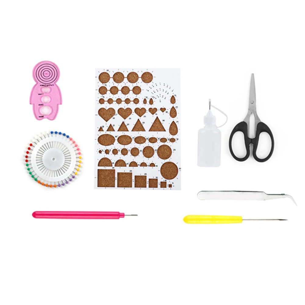 Пинцет для ручного обжима бумаги 600 полосок|Крафт-бумага| |