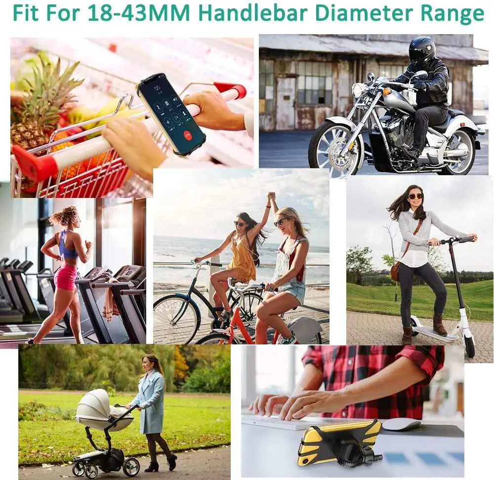 Аксессуары для детской коляски силиконовый держатель телефона Универсальный