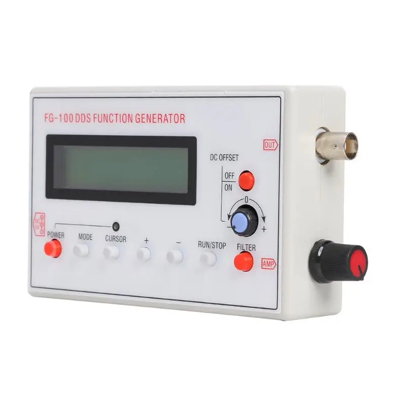 

1Hz - 500KHz DDS Function Signal Generator FG-100 DDS